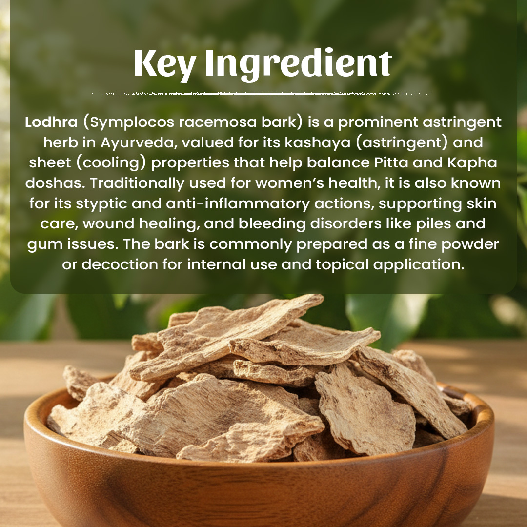 4 Lodhra Chhal Powder Ingradient