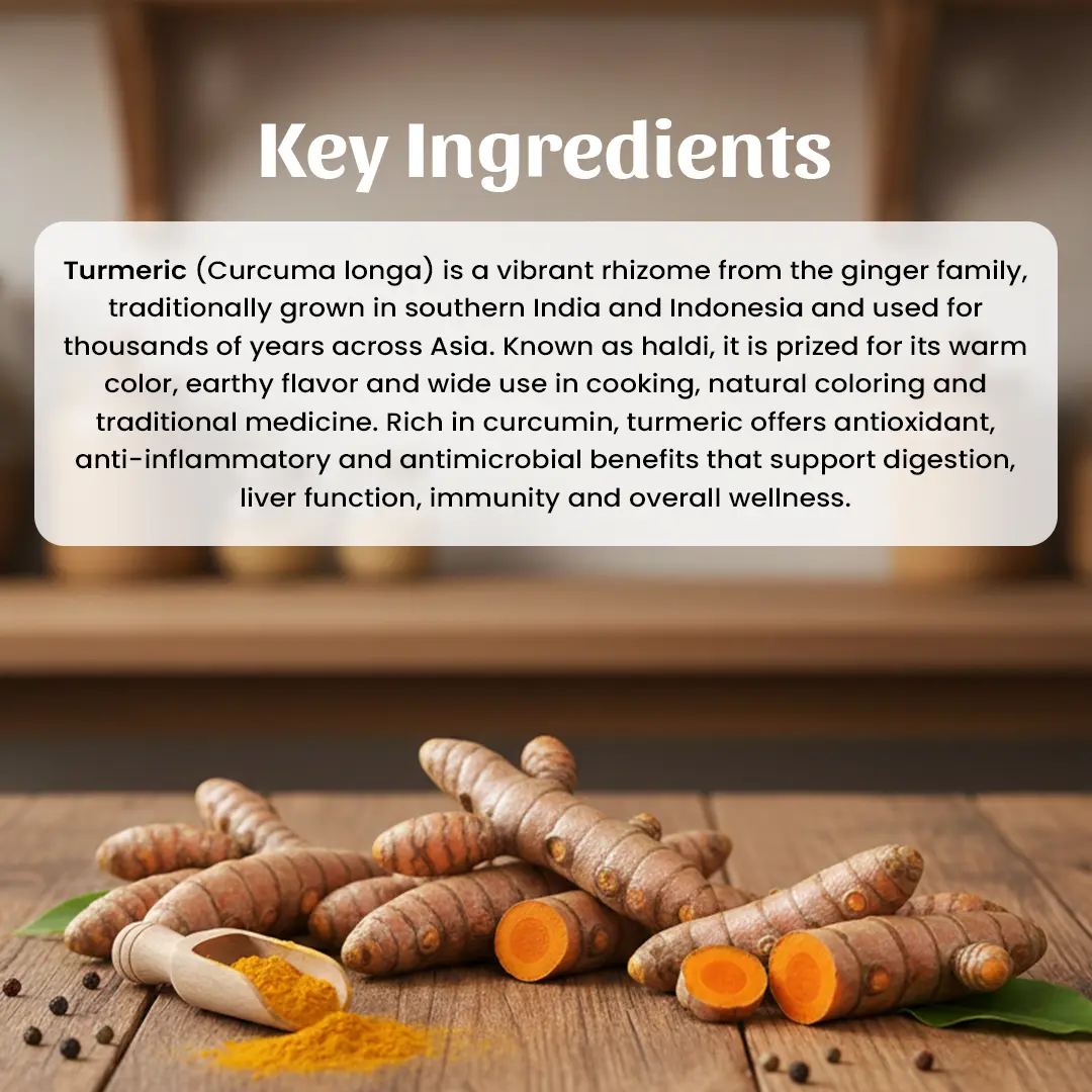 4 Turmeric (Haldi) powder ingredient