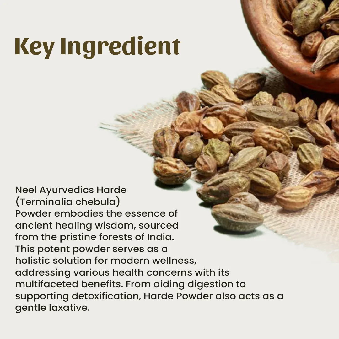 4 harde powder ingredient