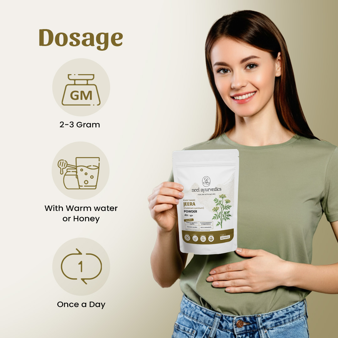 5 Jeera powder use