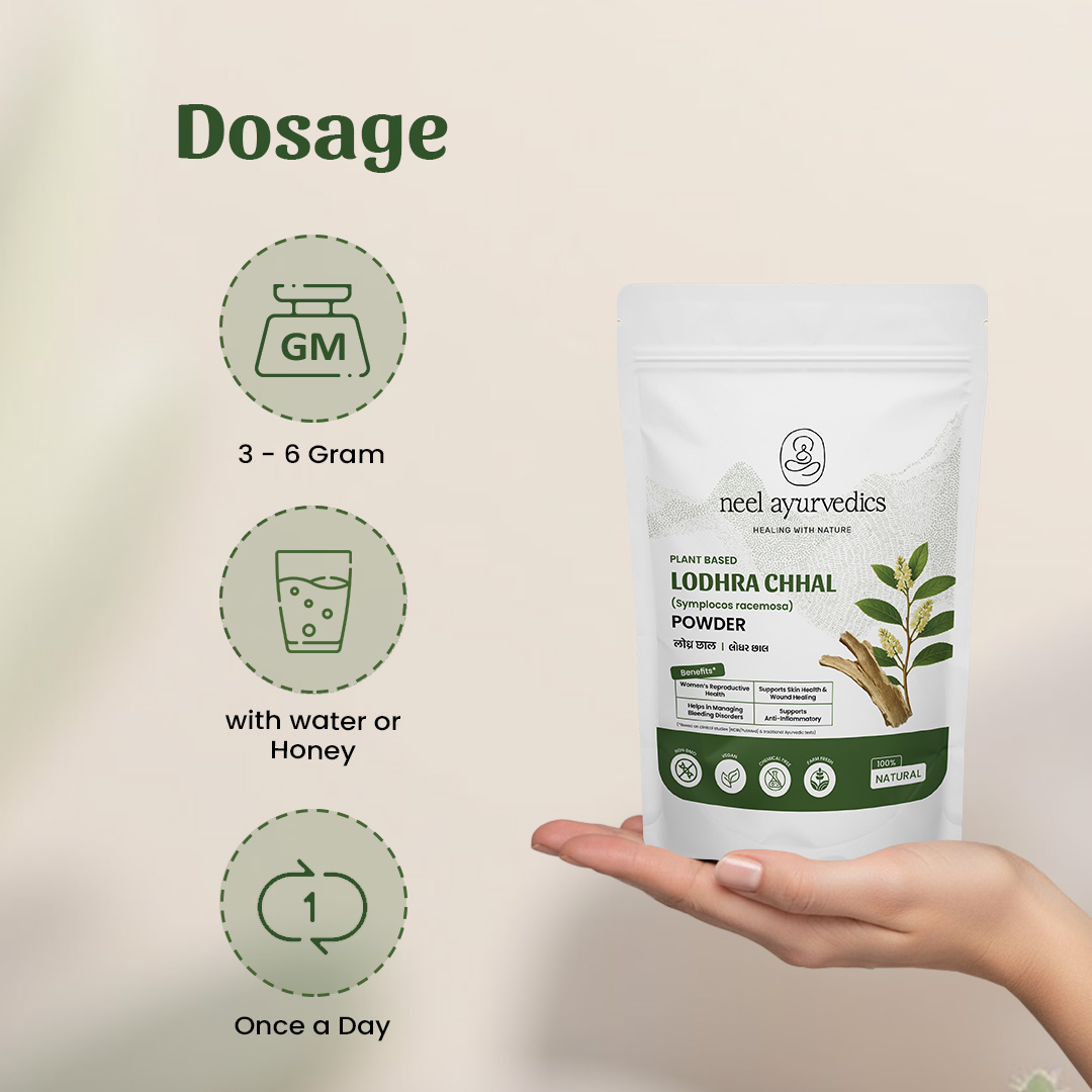 5 Lodhra Chhal Powder Dosage