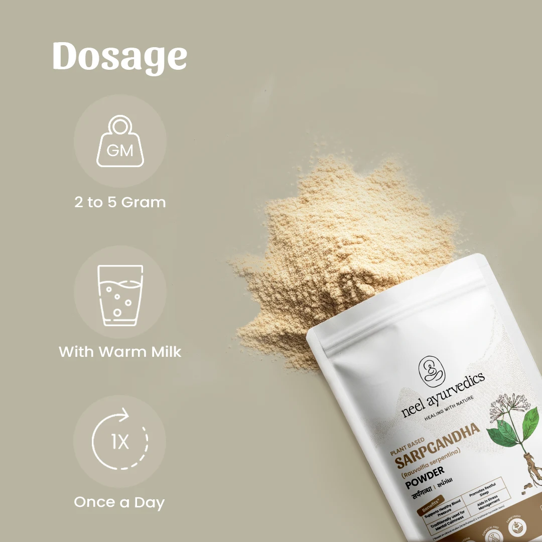 5 Sarpgandha Powder dosage