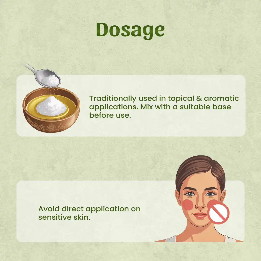 Camphor Powder Dosage