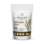 Neel Ayurvédique Jau Poudre , poudre de Jau, farine d'orge, Jau Atta | Hordeum vulgare | Poudre de graines d'orge