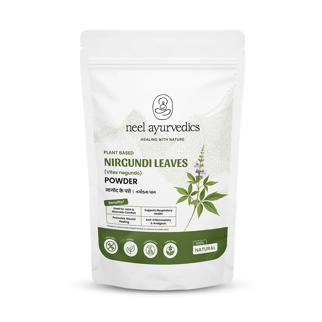 Neel Ayurvédique Nirgundi Feuilles Poudre