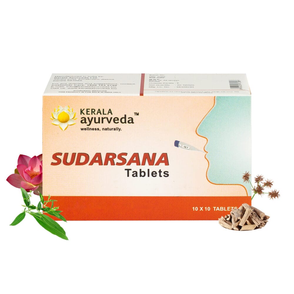 Kerala Ayurveda Sudarsana Comprimé – 100 Tab