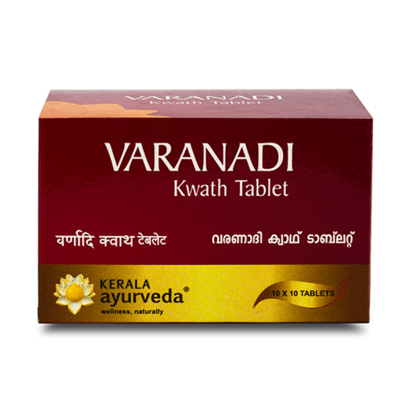 Kerala Ayurveda Varanadi Kwath Comprimés – 100 Tab