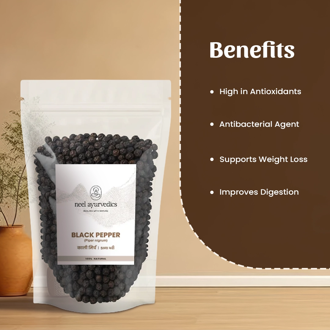 3 Kali Mirch (Black Pepper) Benefits