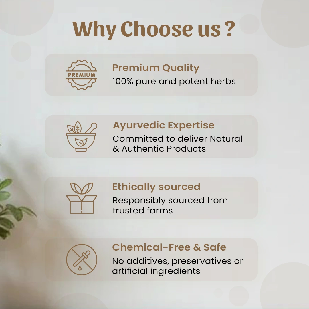 5 Dry Tulsi Why Choose us