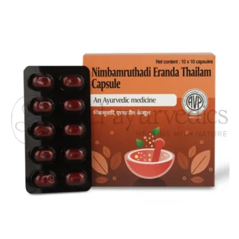 AVP Nimbamruthadi Eranda Thailam Capsule2