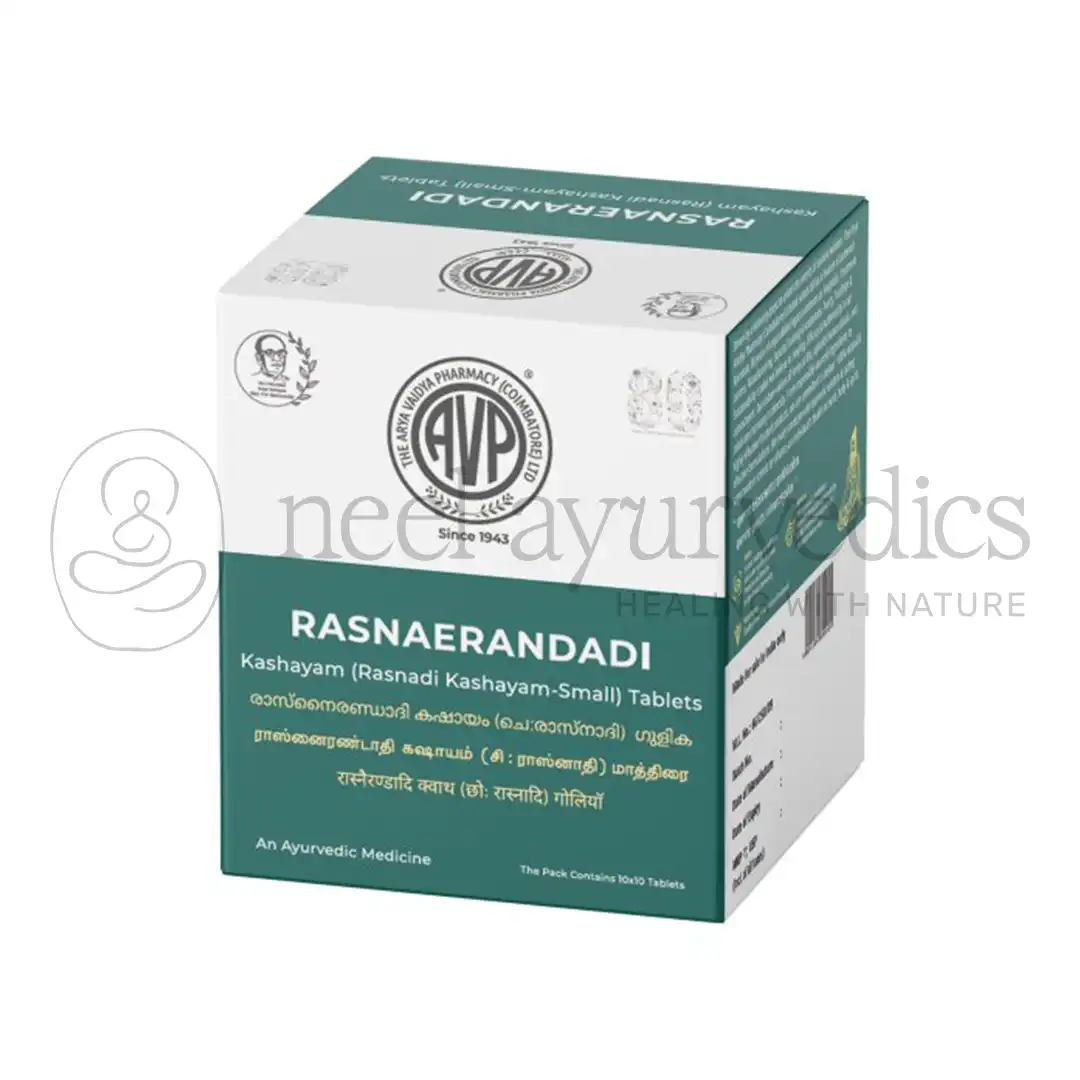 AVP Rasnaerandadi Kashayam Comprimés – 100 Tab