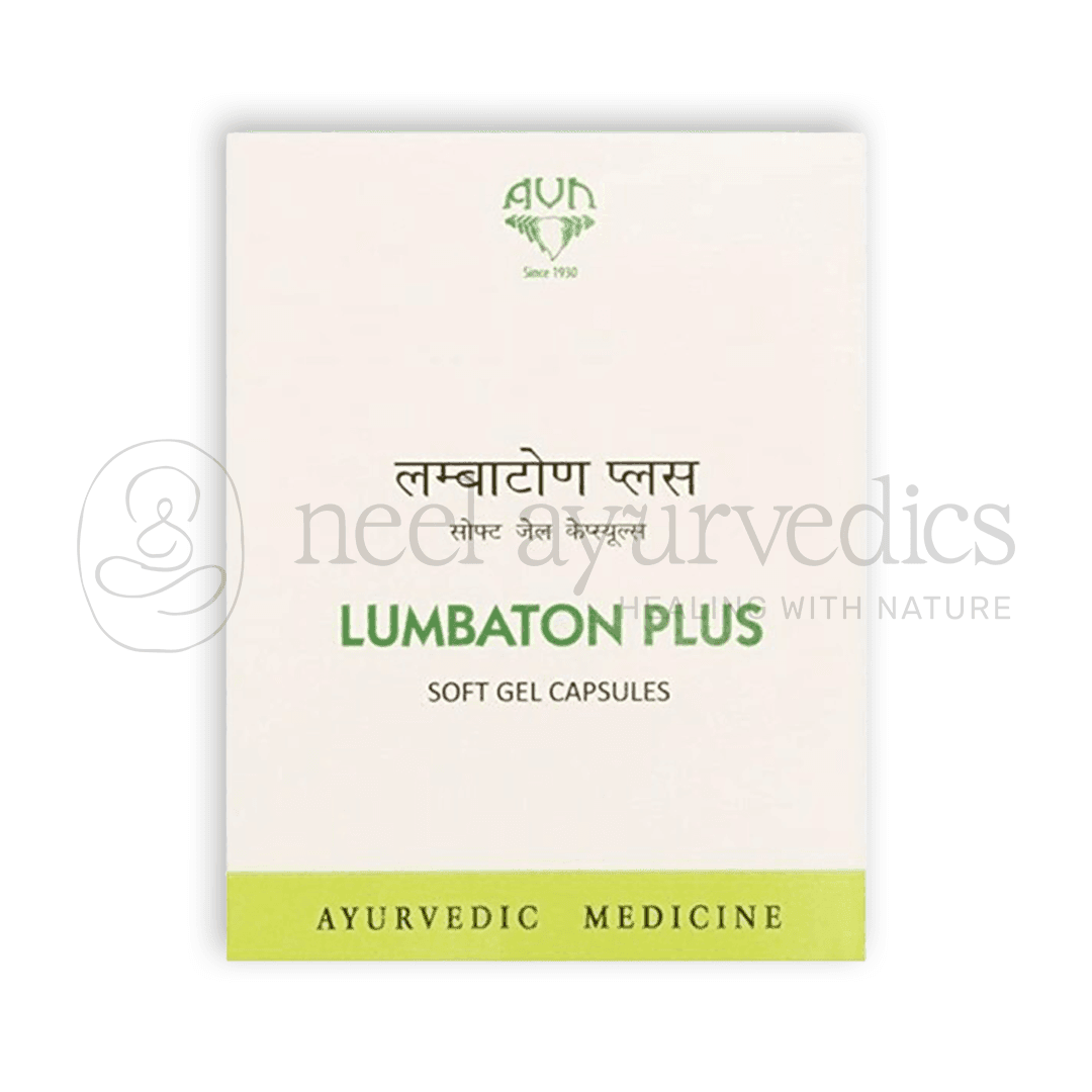 Avn Ayurveda Lumbaton Plus Softgelkapseln – 60 Kapseln Avn Ayurveda Lumbaton Plus Softgelkapseln – 60 Kapseln