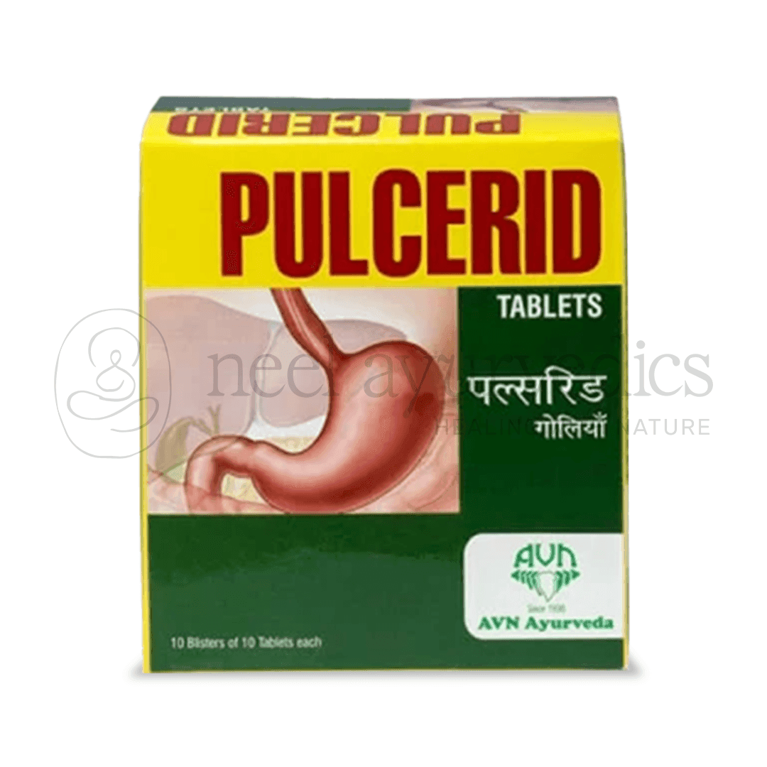 Avn Ayurveda Pulcerid Comprimés – 100 Tab