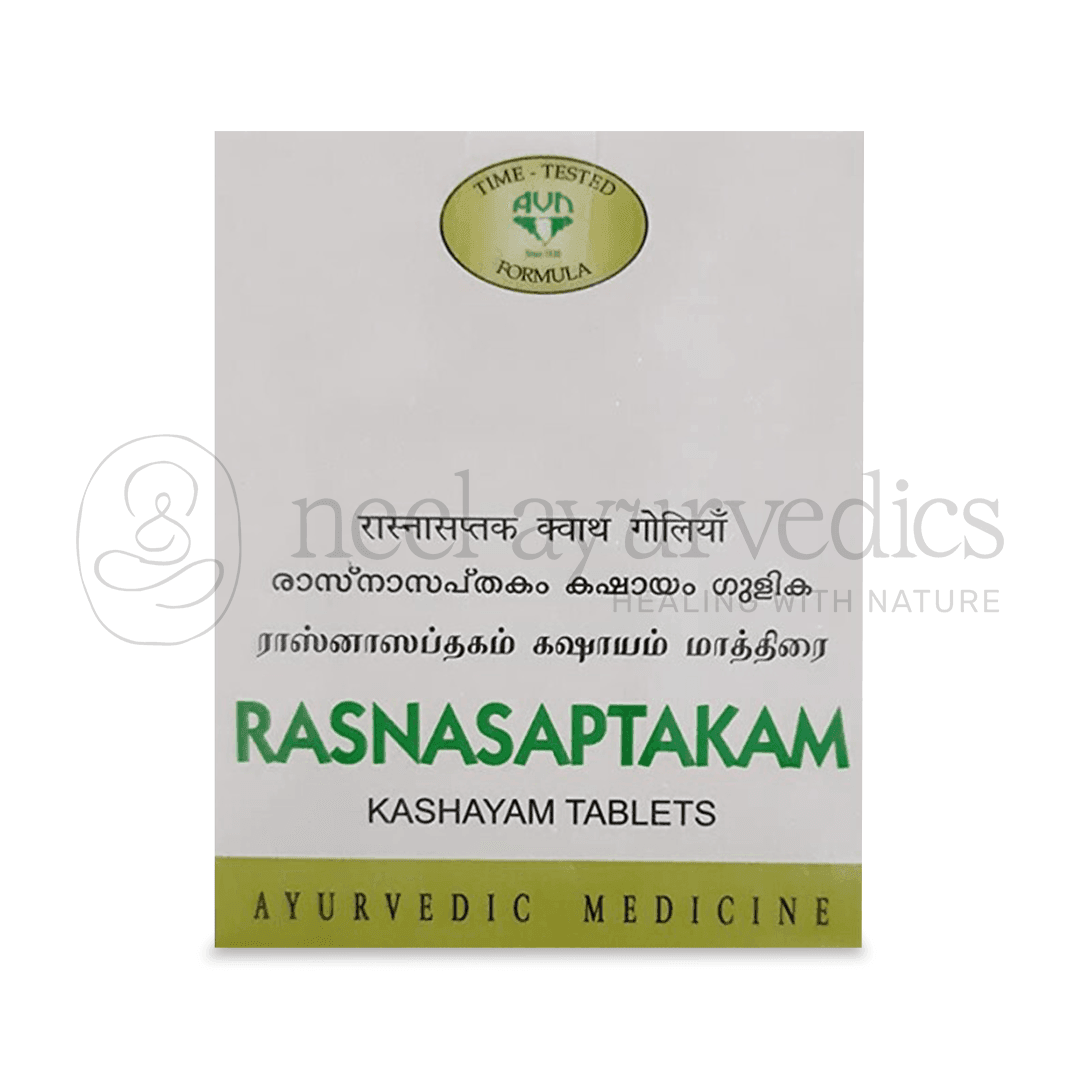 Avn Ayurveda Rasnasaptakam Kashayam Comprimé – 100 Tab