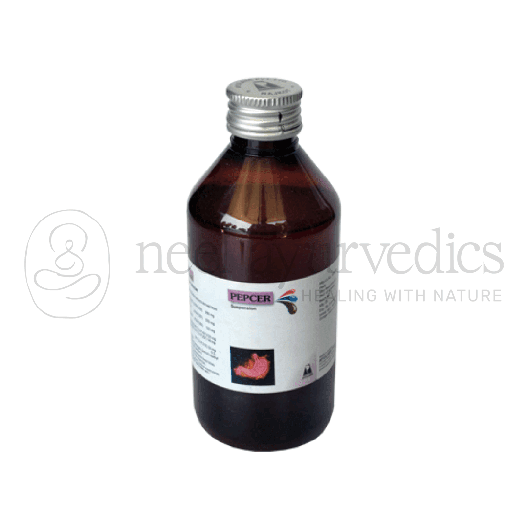 Ayulabs Sirop de suspension au piment – 200 ml | Soulagement doux de l’hyperacidité, de la gastrite et de l’œsophagite par reflux
