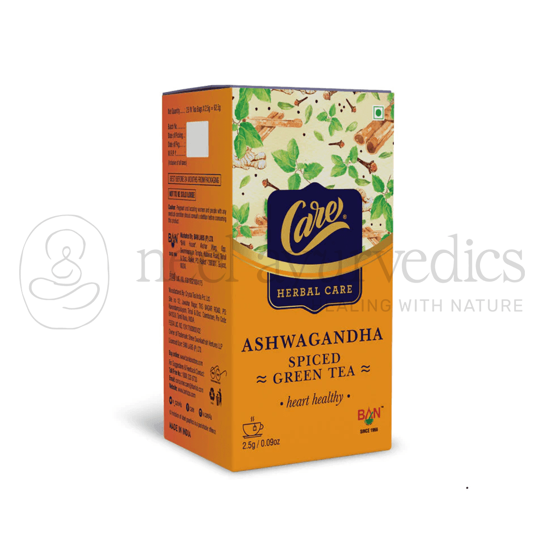 Ban Labs Thé vert épicé à l’ashwagandha – 25 sachets de thé