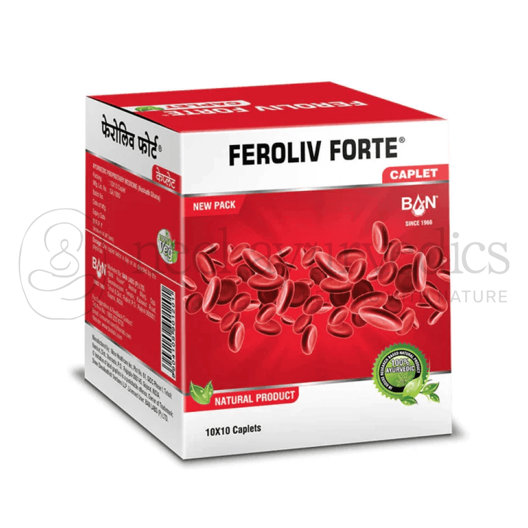 Ban Labs Feroliv Forte Caplet – 100 Caps