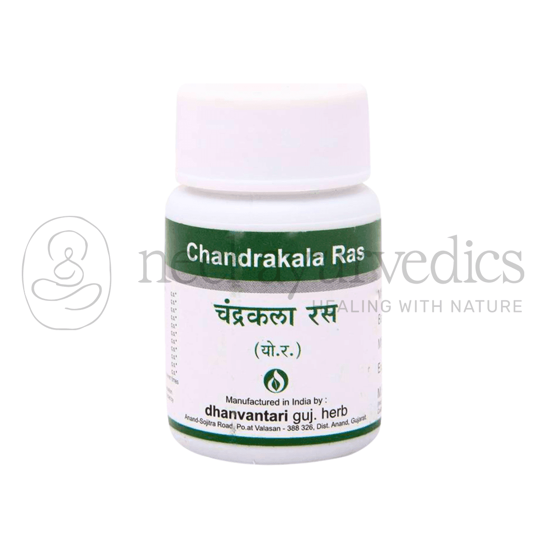 Dhanvantari Chandrakala Ras Tablets Grams -60 tab
