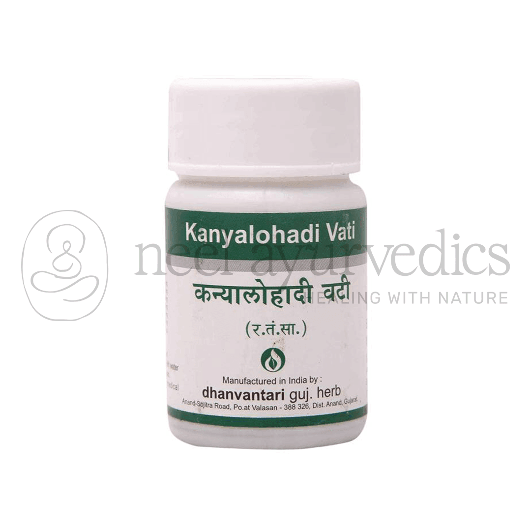 Dhanvantari Kanyalohadi Vati Tablet Grams