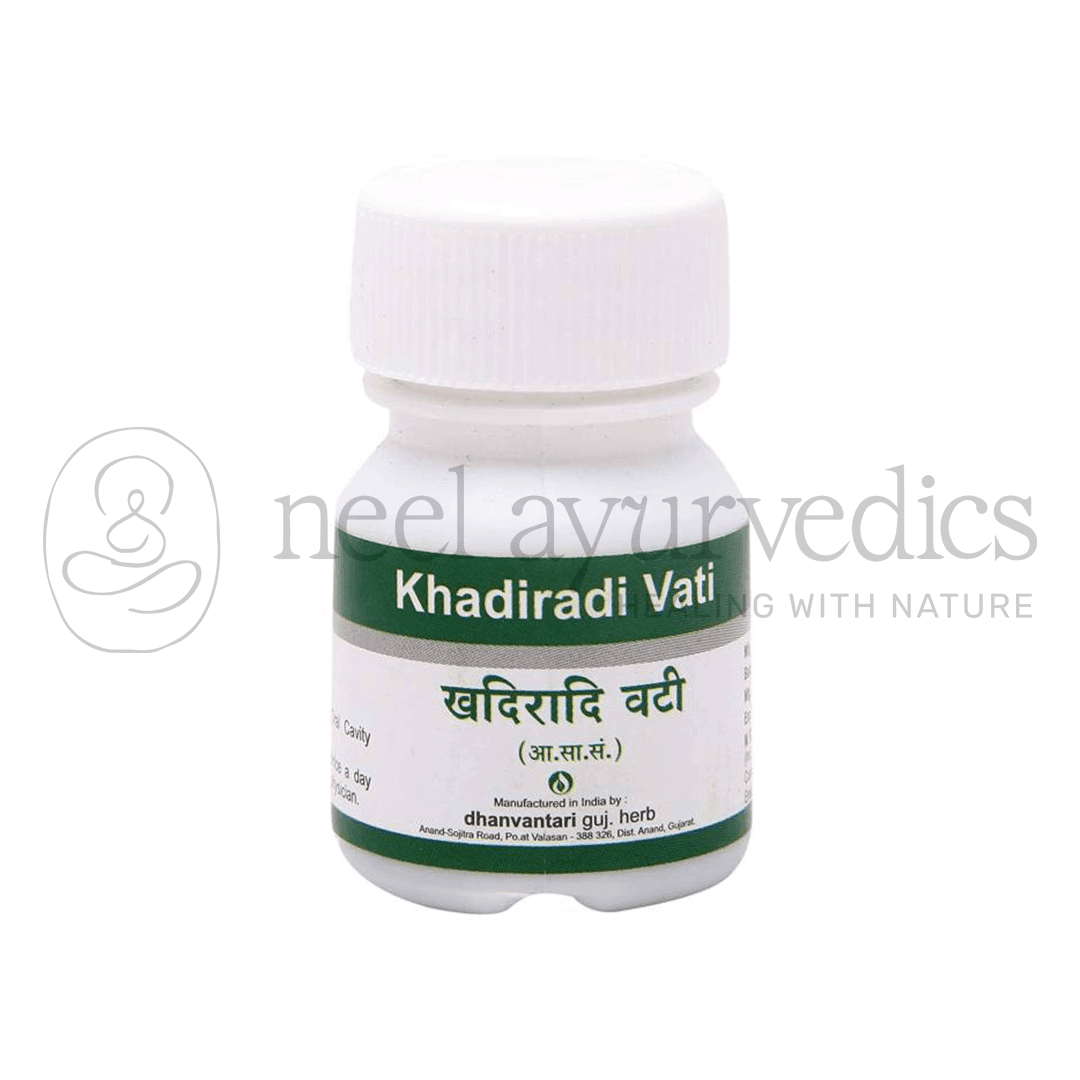 Dhanvantari Khadiradi Vati