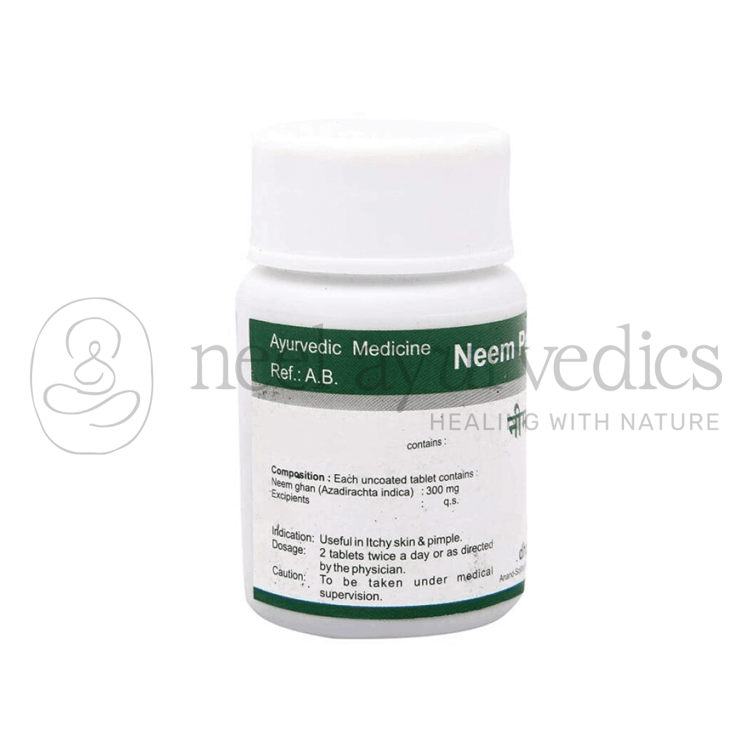 Dhanvantari Neem Panchang Ghanvati Tablets Grams1