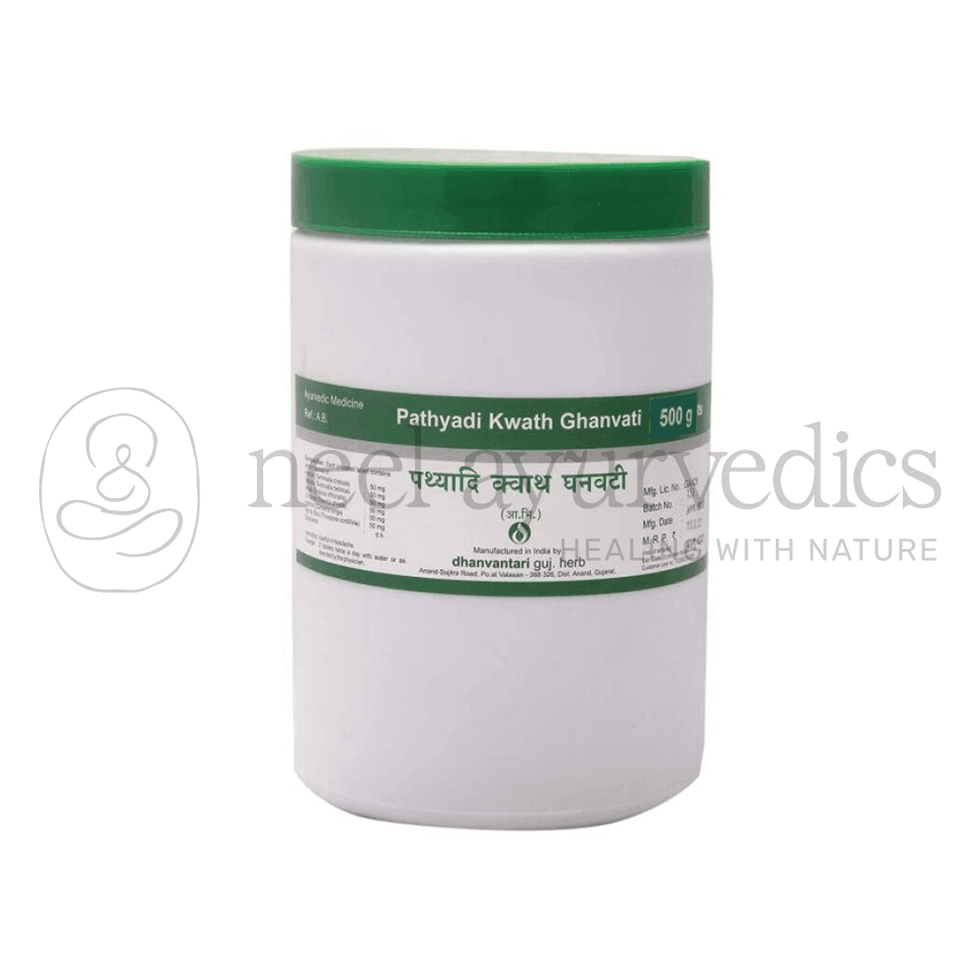 Dhanvantari Pathyadi Kwath Ghanvati Tablets Grams - 500 GM