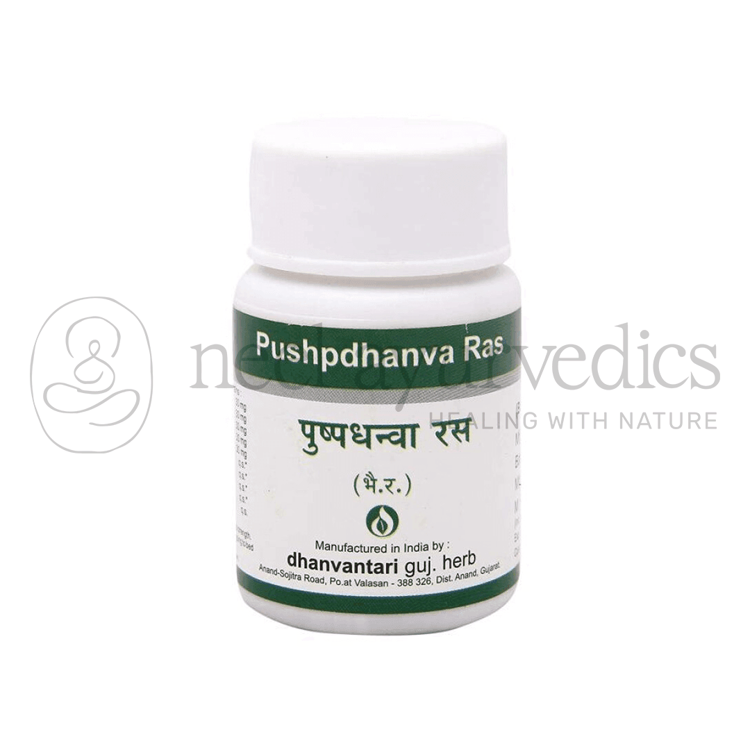 Dhanvantari Pushpdhanva Ras Tablets Grams