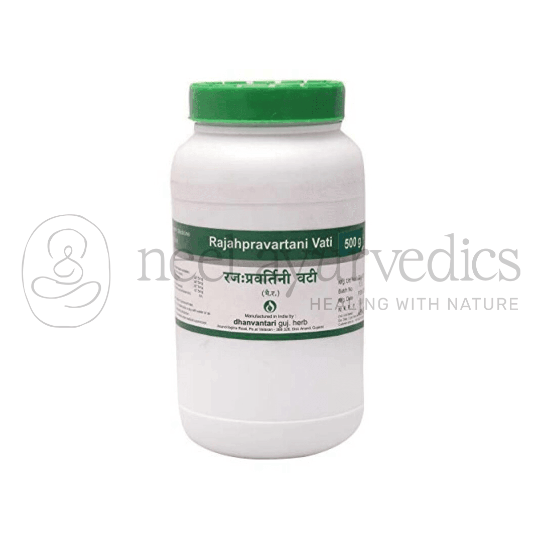 Dhanvantari Rajahpravartani Vati Tablets Grams -500 GM