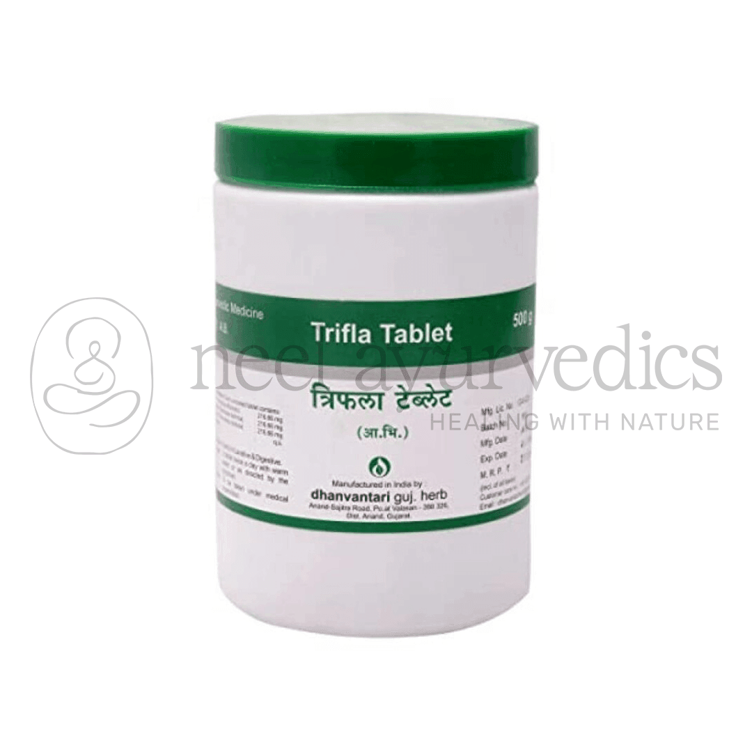 Dhanvantari Trifla Tablet- 500 gm