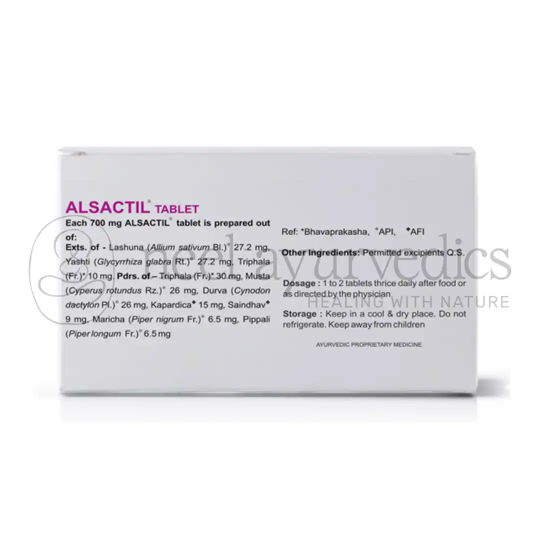 Kerala Ayurveda Alsactil Tablet – 100 Tab2