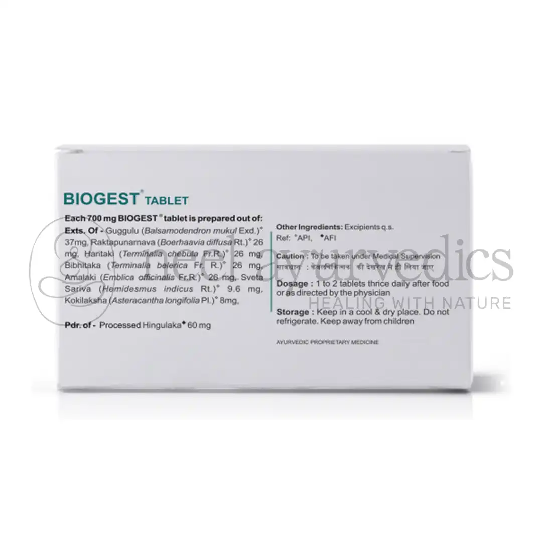 Kerala Ayurveda Biogest – 100 Tab 1 Kerala Ayurveda Biogest – 100 Tab 1