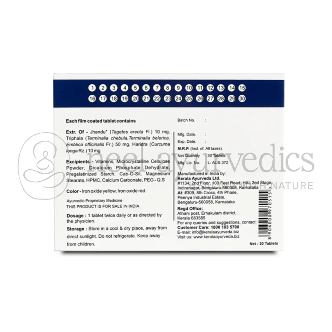 Kerala Ayurveda Clear – 10D Tablet – 30 Tab 1 Kerala Ayurveda Clear – 10D Tablet – 30 Tab 1