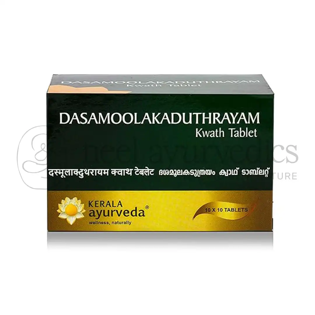 Kerala Ayurveda Dasamoolakaduthrayam Kwath Tablet – 100 Tab1 Kerala Ayurveda Dasamoolakaduthrayam Kwath Tablet – 100 Tab1