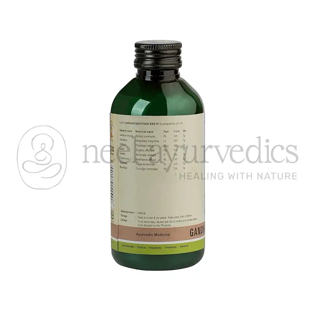 Kerala Ayurveda Gandharvahasthadi Kwath – 200 ml1 Kerala Ayurveda Gandharvahasthadi Kwath – 200 ml1