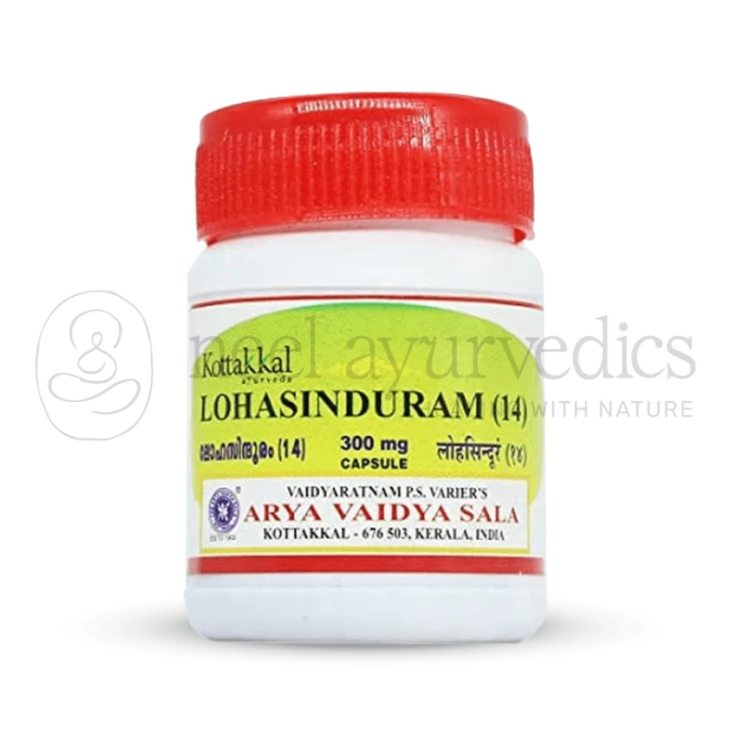 Kottakkal Arya Vaidya Sala Lohasinduram (14) Gélule – 300 mg