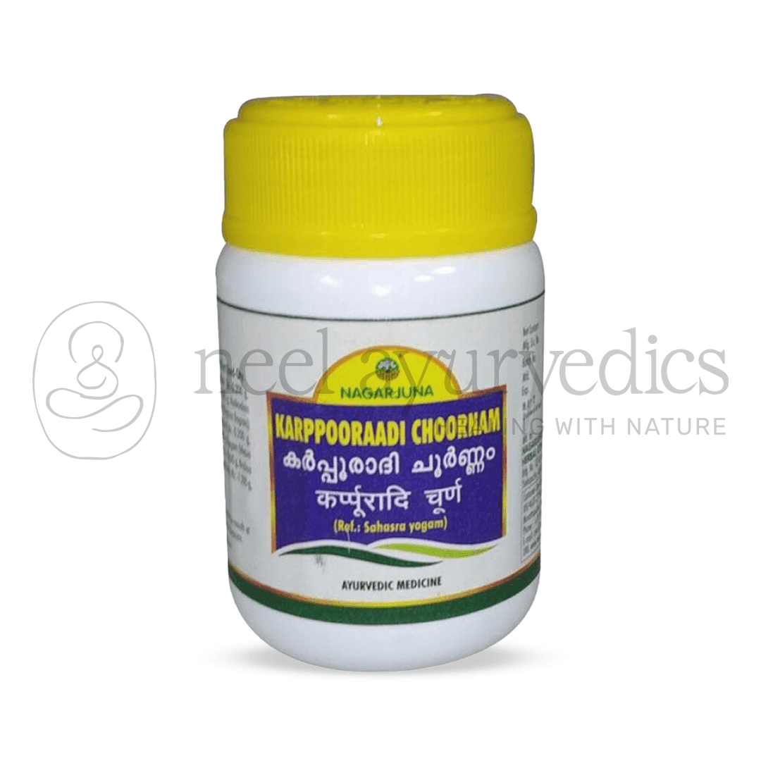 Nagarjuna Kerala Karppooraadi Choornnam – 50 Gm