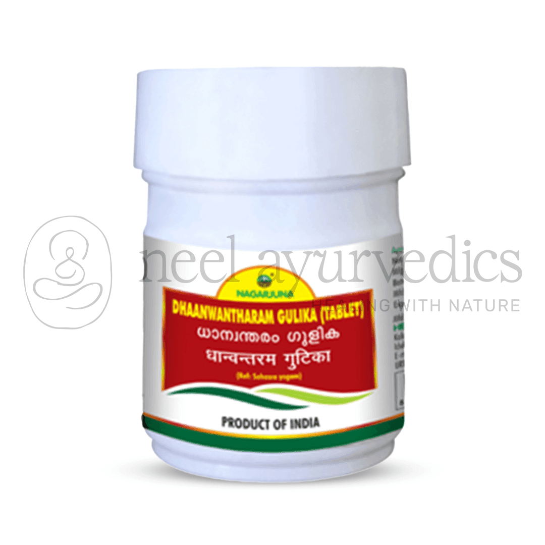Nagarjuna kerala Dhanwantharam Gulika Tablets – 100 Tab Nagarjuna kerala Dhanwantharam Gulika Tablets – 100 Tab