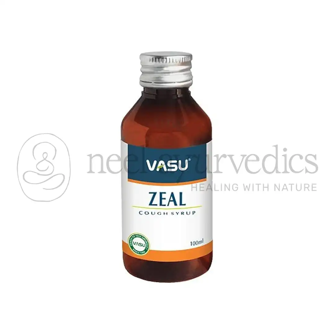 Vasu Zeal Sirop contre la toux – 100 ml