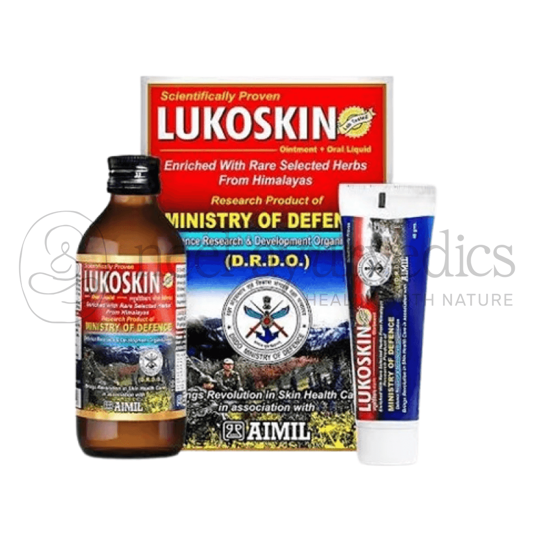 Aimil Lukoskin Combo Pack ( Ointment and Oral liquid )1