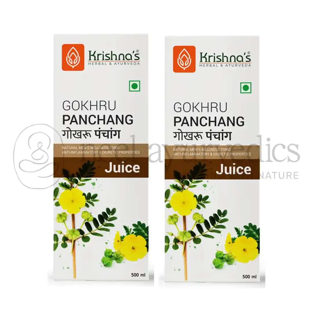Krishna’s Herbal And Ayurveda Gokhru Panchang Juice – 1000 ML Krishna’s Herbal And Ayurveda Gokhru Panchang Juice – 1000 ML