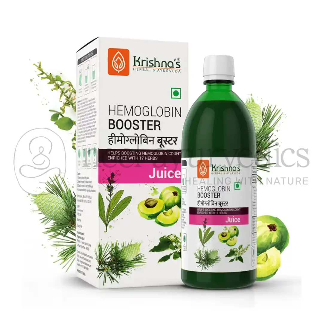 Krishna’s Herbal And Ayurveda Hemoglobin Booster Juice – 1000 ML1 Krishna’s Herbal And Ayurveda Hemoglobin Booster Juice – 1000 ML1