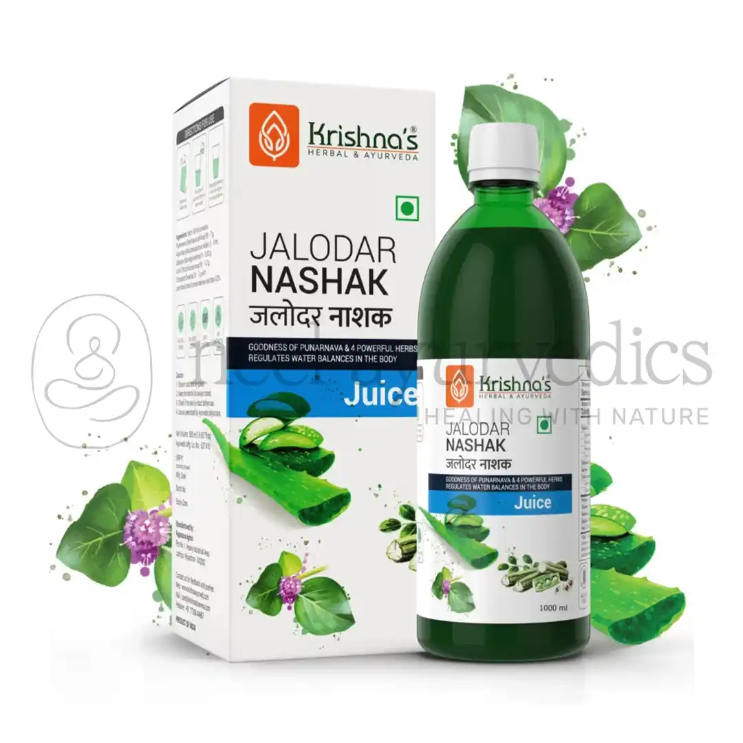 Krishna’s Herbal And Ayurveda Jalodar Nashak Juice – 1000 ML Krishna’s Herbal And Ayurveda Jalodar Nashak Juice – 1000 ML