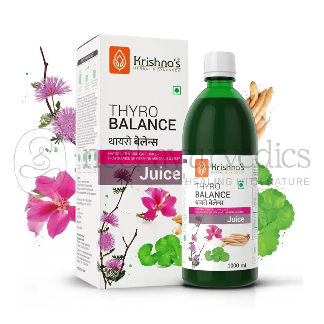 Krishna Herbes et Ayurveda d’équilibre Thyro aux Jus – 1000 ml