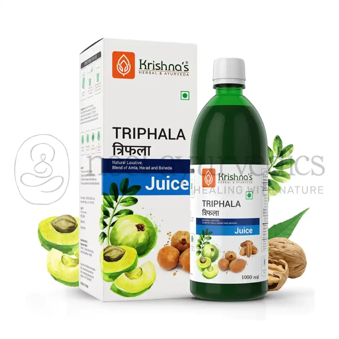 Krishna Herbes et Ayurveda Triphala Jus – 1000 ml