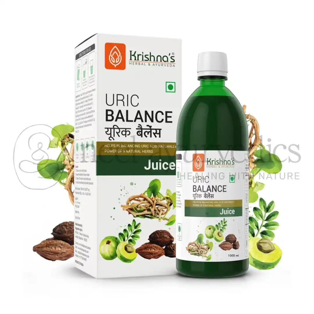 Krishna Herbes et Ayurveda Equilibre Urique Jus – 1000 ml