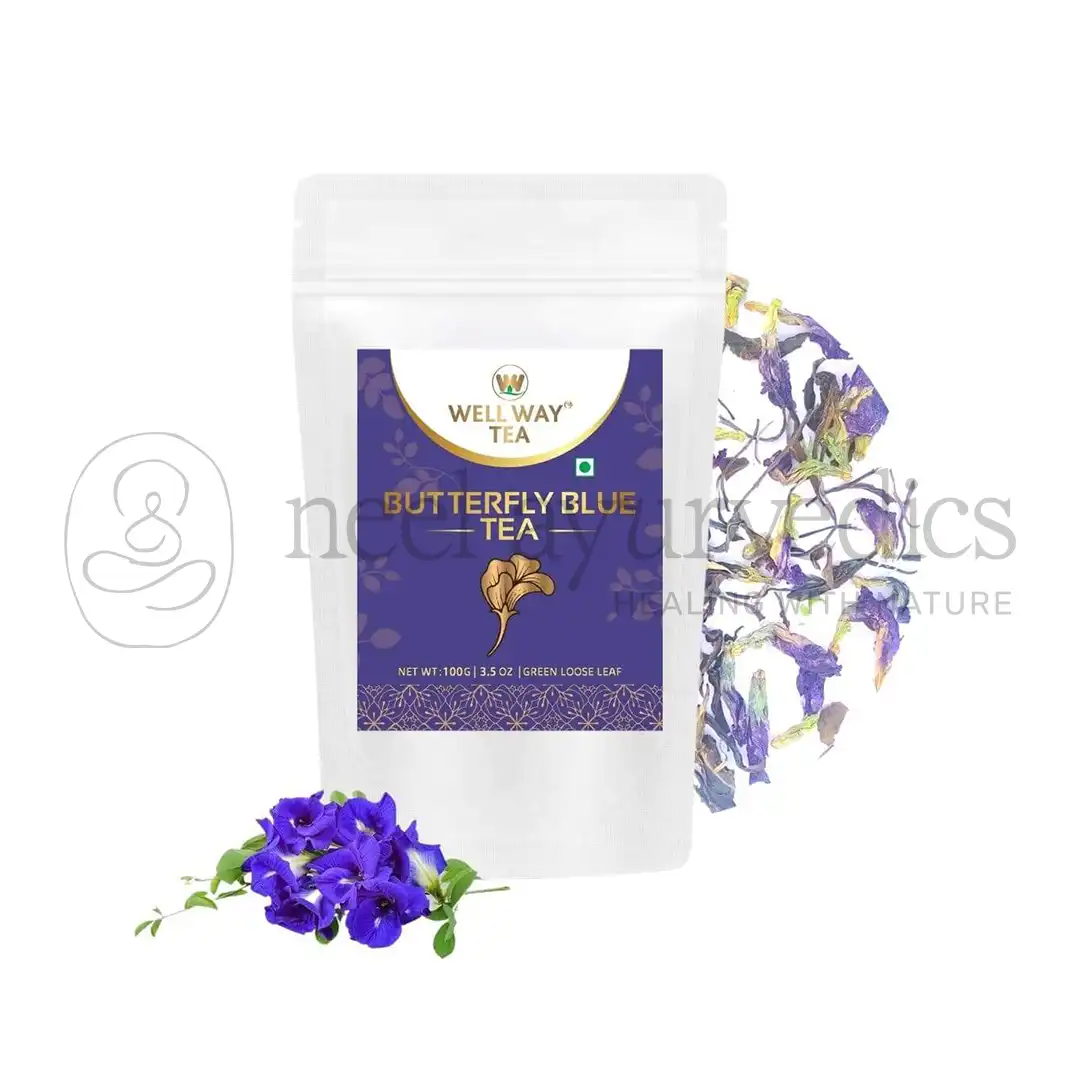 Wellway Papillon Blue Tea