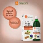 Krishna’s Herbal And Ayurveda Acne Relief Juice – 1000 ML