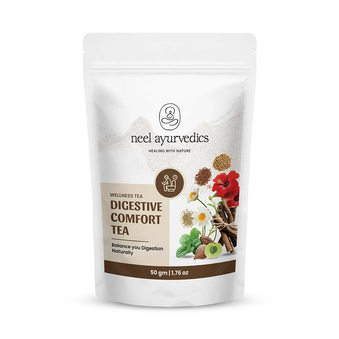 Neel Ayurvedics Thé pour le soulagement des intestins – 50 GM