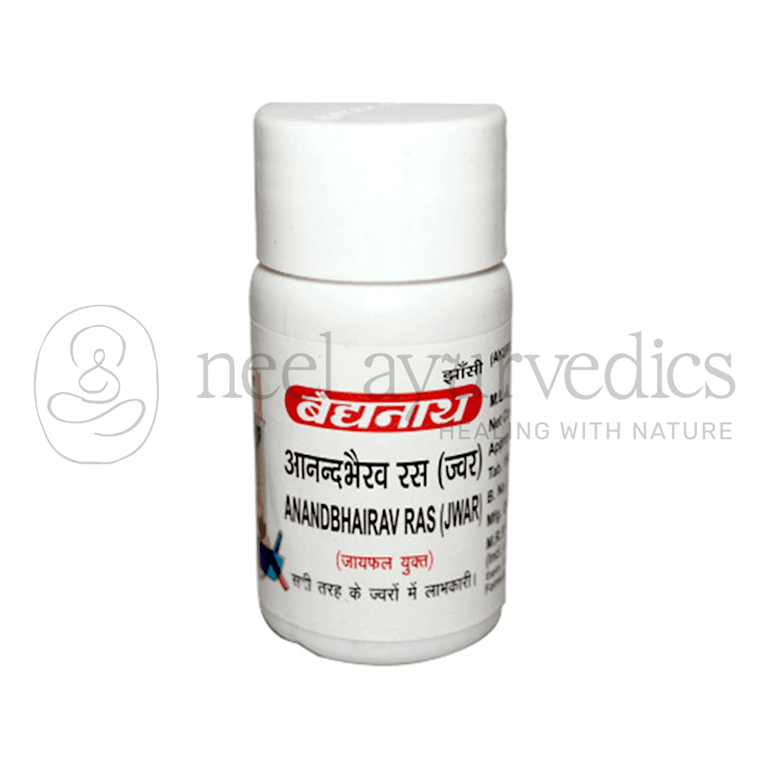 Baidyanath Anand Bhairav Ras(Jwar) – 80 Tablets