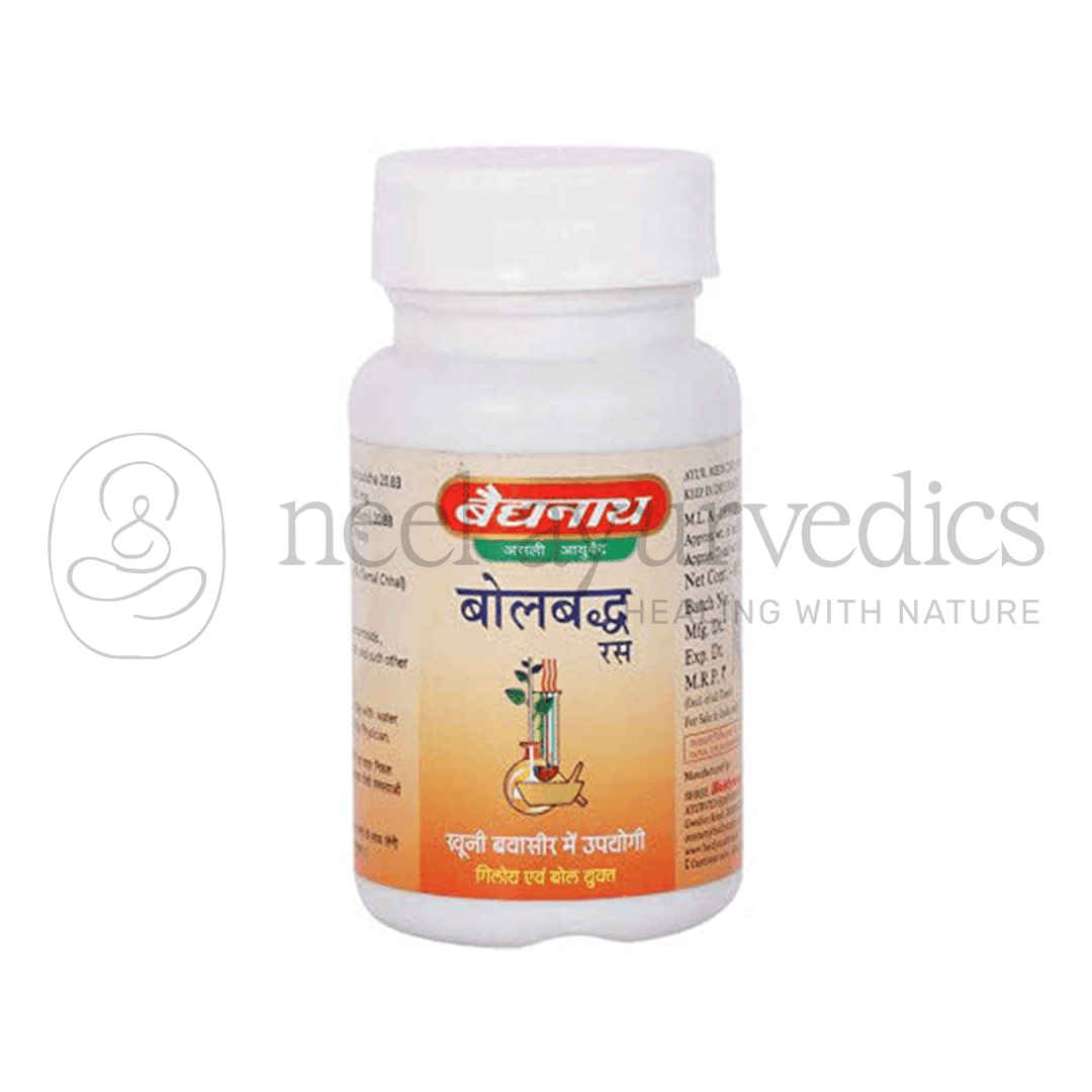 Baidyanath Bolbaddh Ras – 80 Tablets1